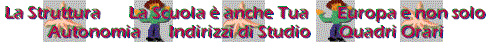 Se non visualizzi questo men�, puoi utilizzare i link testuali che trovi sotto...