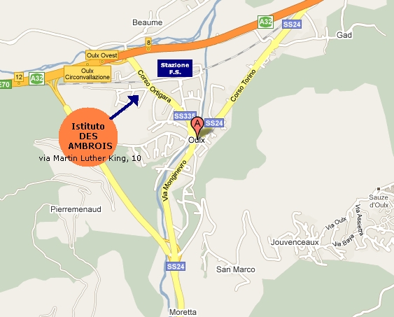 Arrivare al Des Ambrois in Oulx