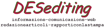 DESediting - Informazione, Comunicazione, Web...