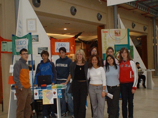 Lo stand del Des Ambrois...