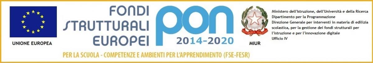 Fondi Strutturali Europei PON 2014-2020