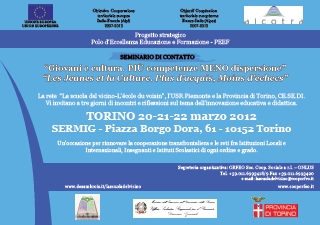 Giovani e cultura. Pi� competenze, meno dispersione