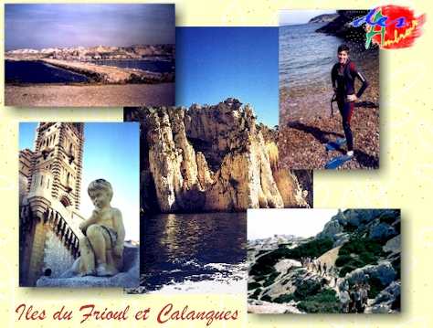 Iles du Frioul et Calanques